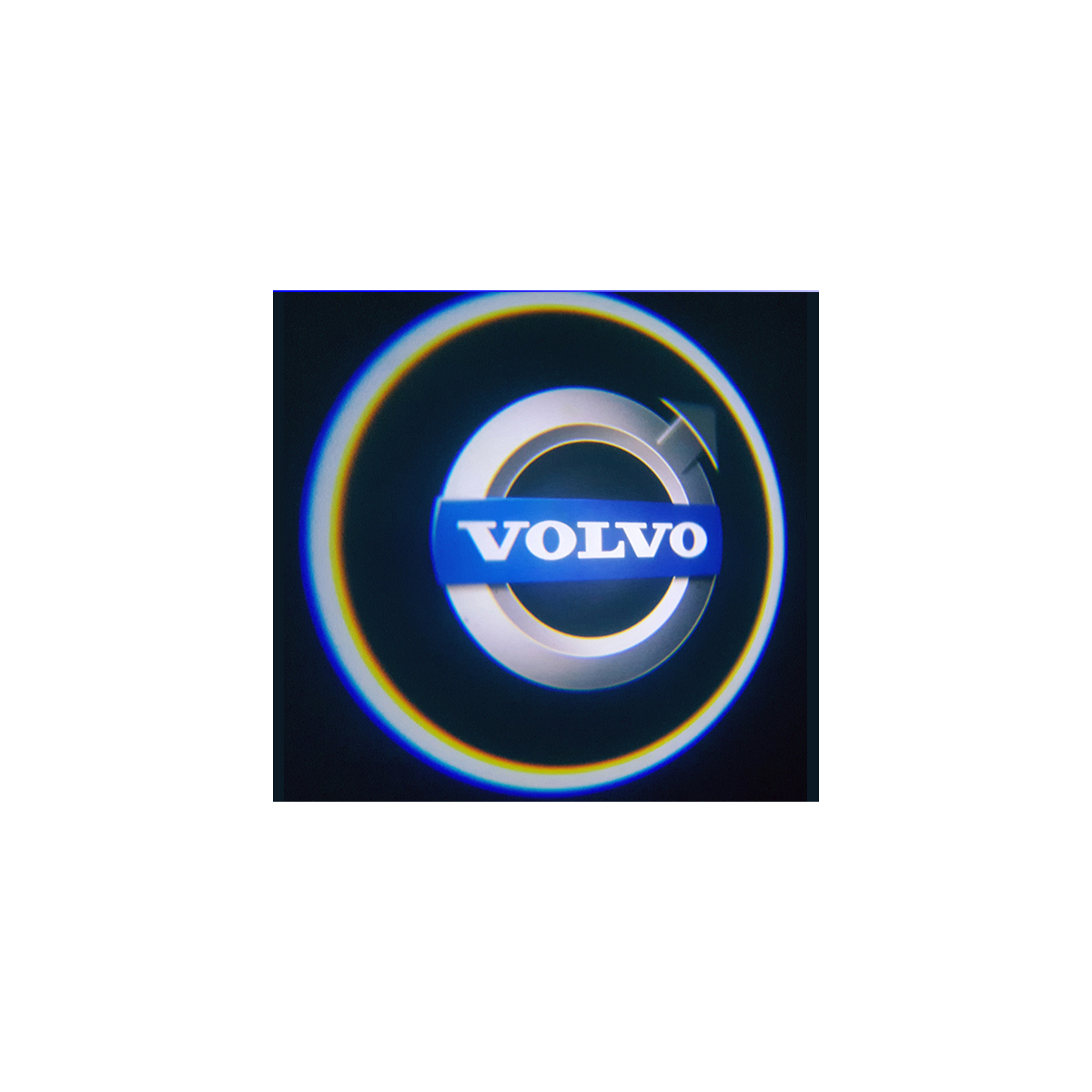 Volvo Araçlar Için Pilli Yapıştırmalı Kapı Altı Led Logo