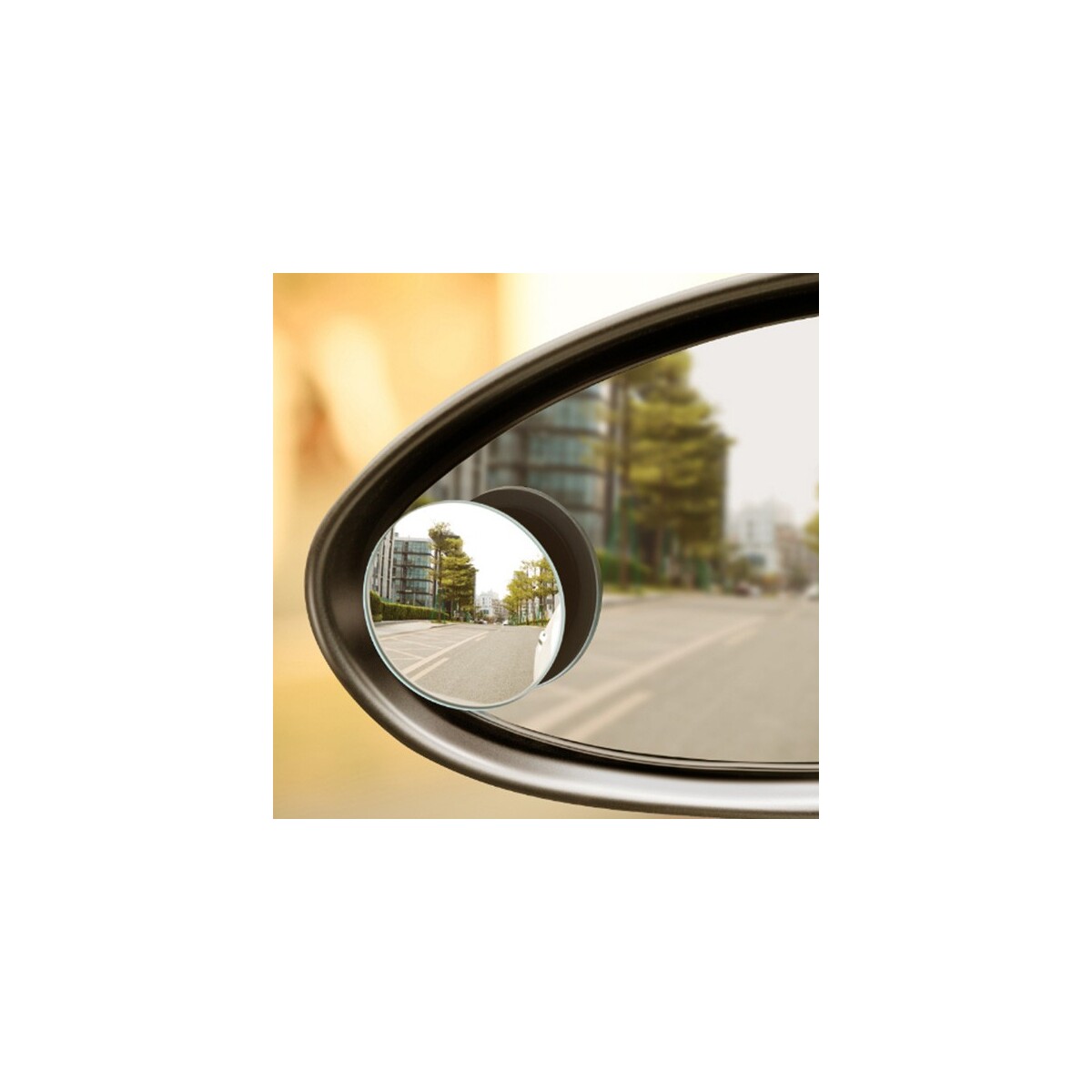 Baseus Full Vision 2 Adet Mini Geri Görüş Aynası,Kör Nokta Aynası