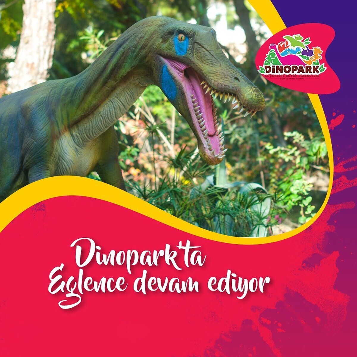 Göynük Dinosera - Dinogül Bahçesi'nde Doyasıya Eğlenceye Giriş Biletleri