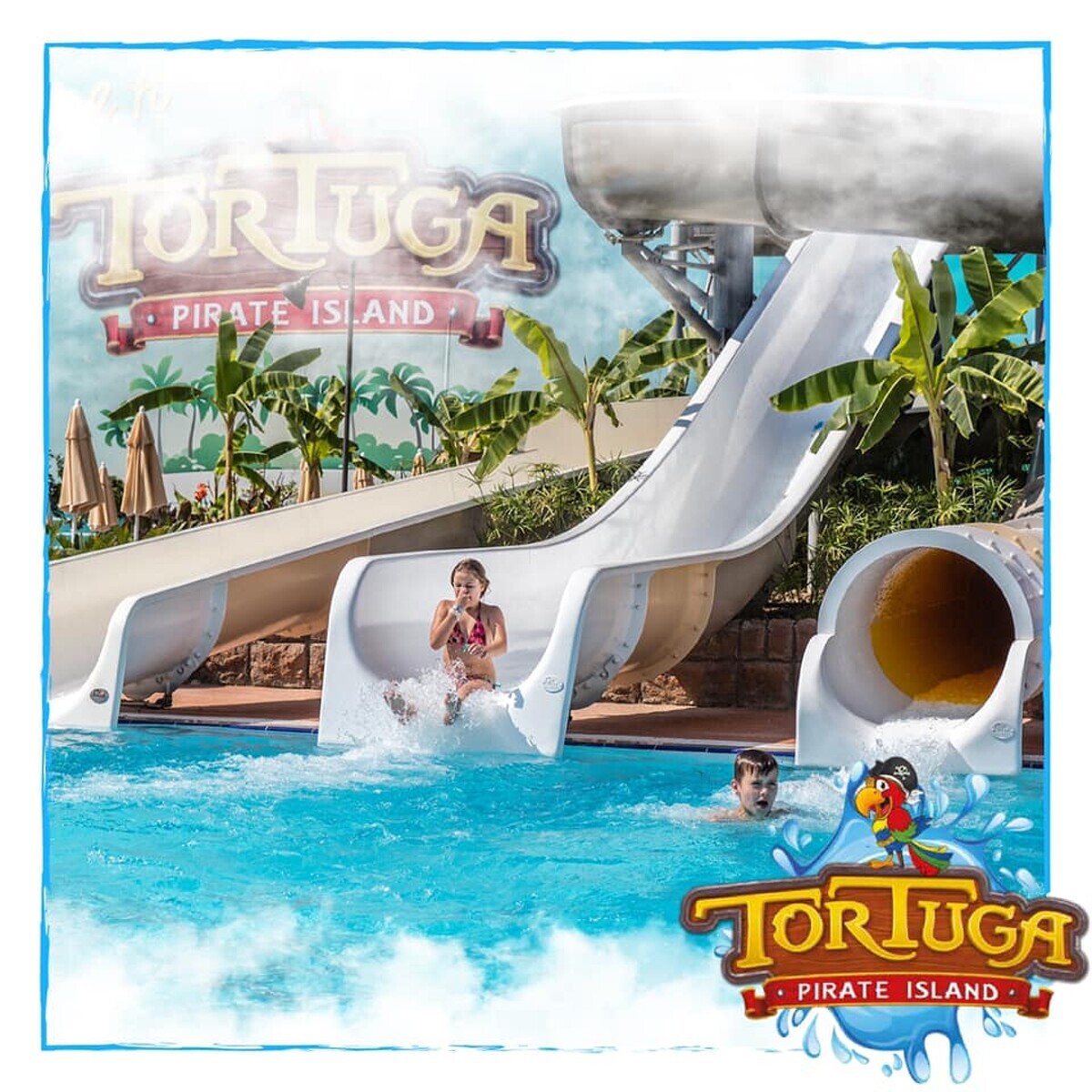 Kuşadası TorTuga Pirate Island Theme & Aquapark'a Giriş ve Hamburger Menü Seçenekleri