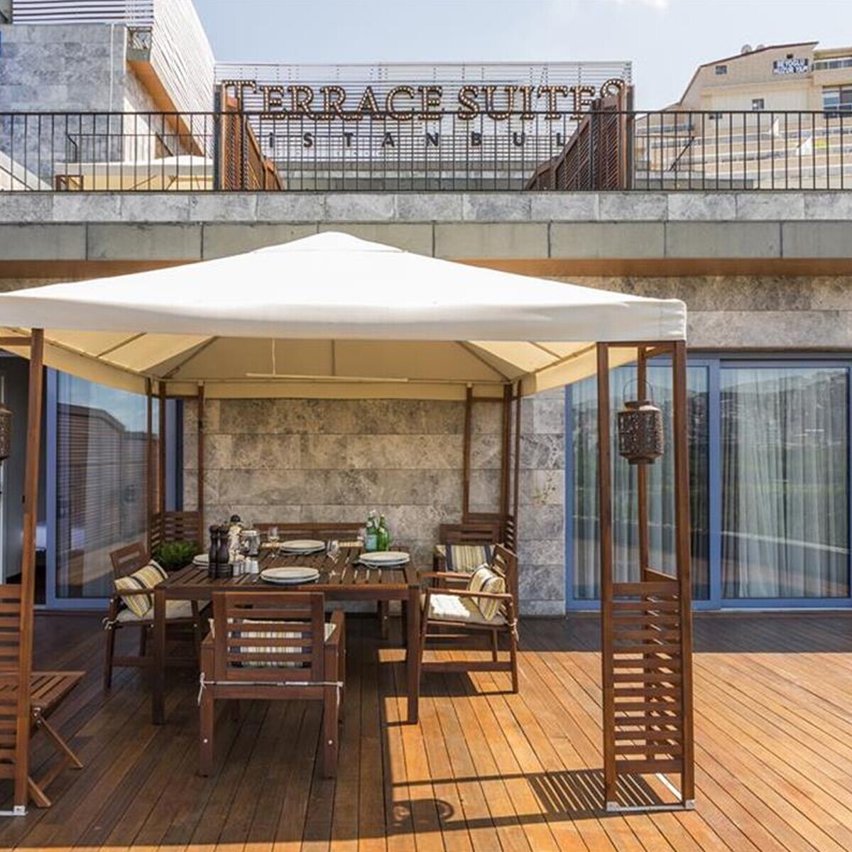 Terrace Suites Istanbul'da Tek veya Çift Kişilik Konaklama Seçenekleri