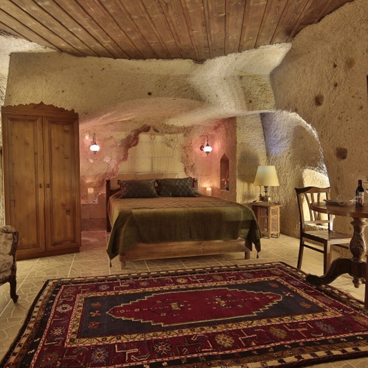 Kapadokya Turkish Cave House Hotel'de Çift Kişi 1 Gece Konaklama Seçenekleri