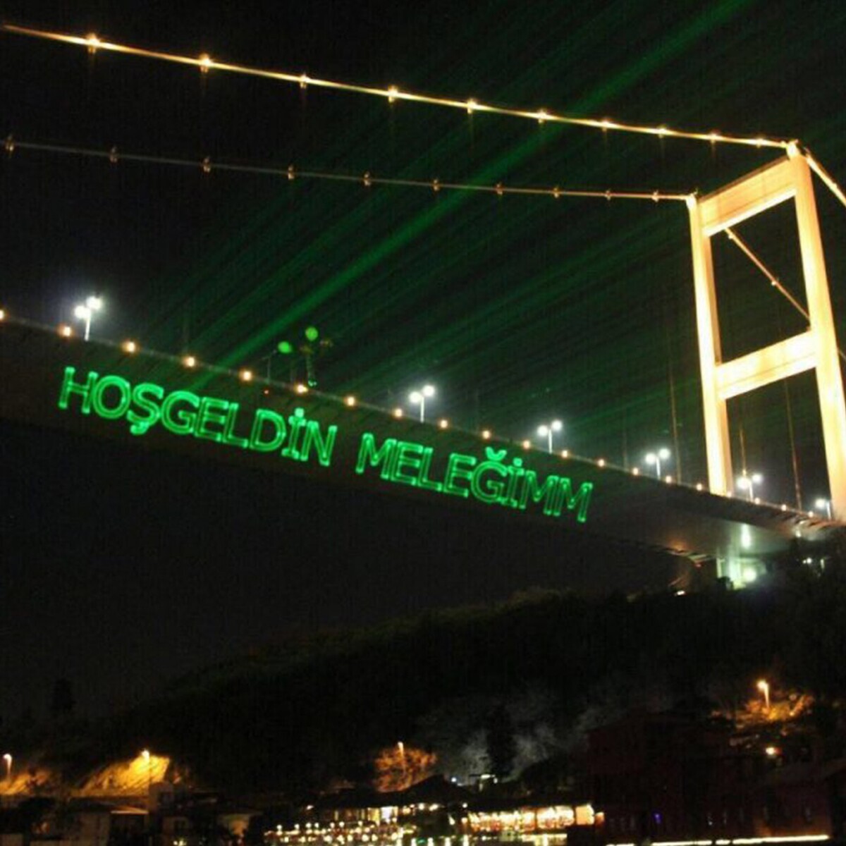 Bosphorus Organization’dan İstanbul Boğazında Sevdiklerinize Özel Sürpriz Hediye Lazer Yazısı