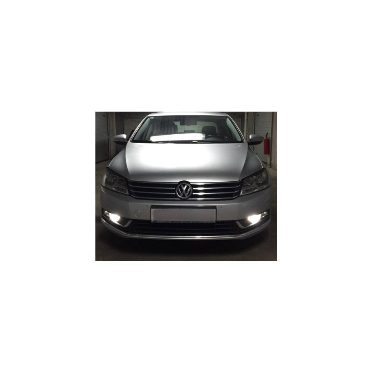 Volkswagen Passat B7 Beyaz Gündüz Ledi Aydınlatma Ampul Seti Premium