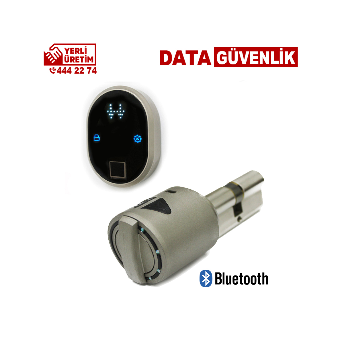 Desi Utopic R Bluetooth Ubf2C 100 Parmak İzli Akıllı Kilit