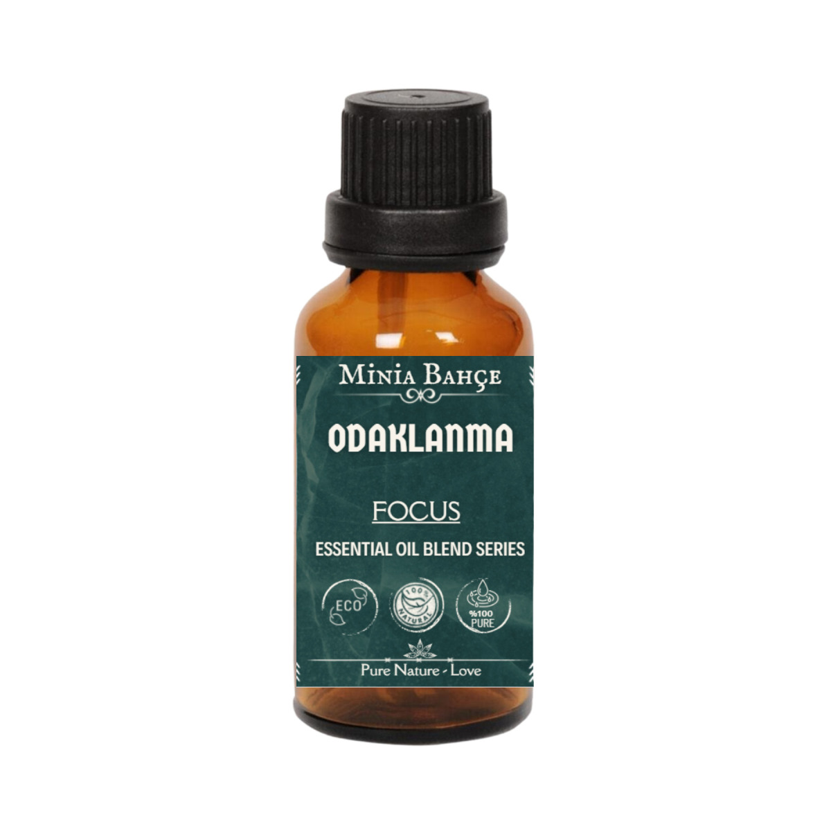 Odaklanma ( Focus ) Uçucu Yağ Karışımı, %100 Saf, 10 Ml