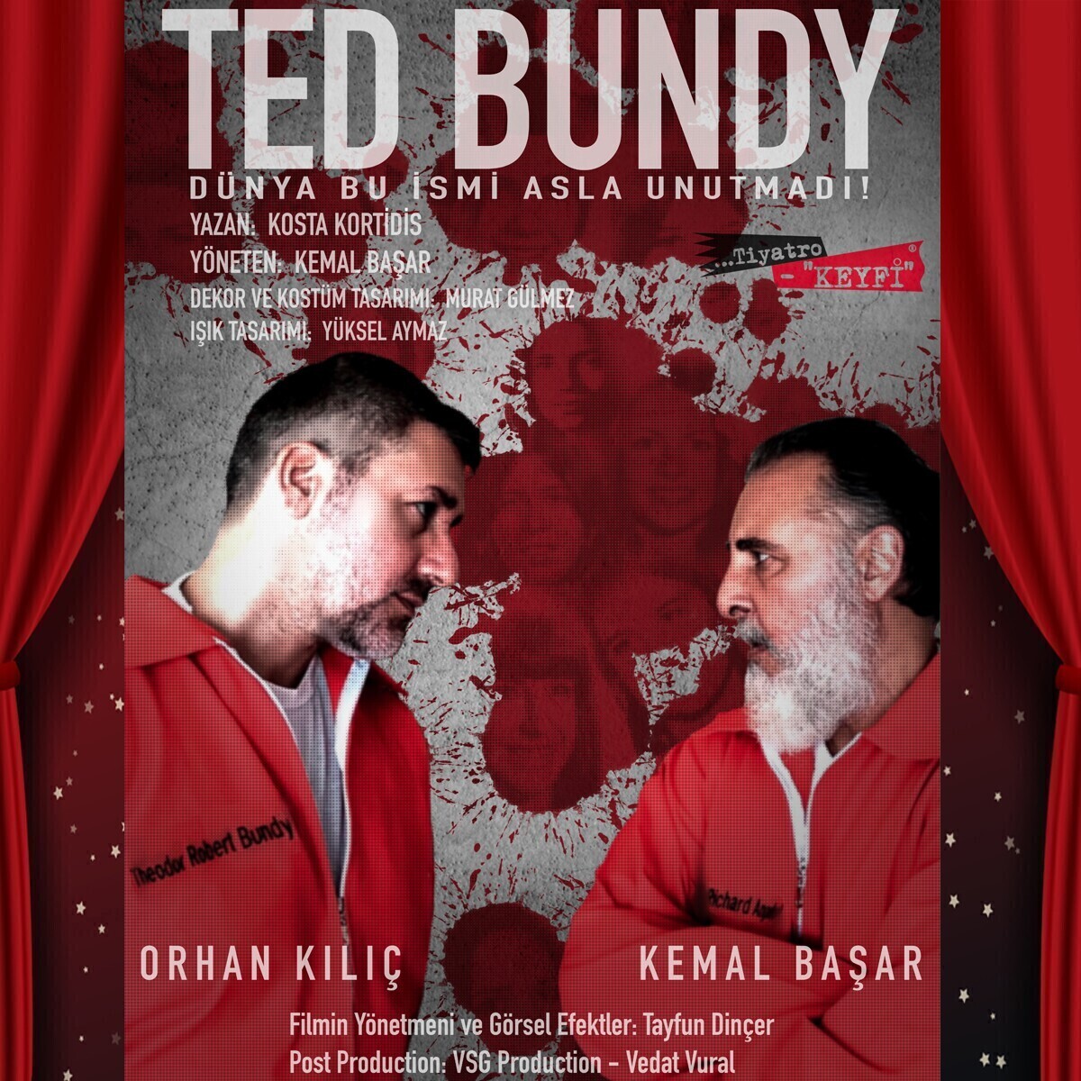 Amerikan'nın Ünlü Seri Katilinden Esinlenen Gerilimli Oyun 'Ted Bundy' İçin Tiyatro Bileti