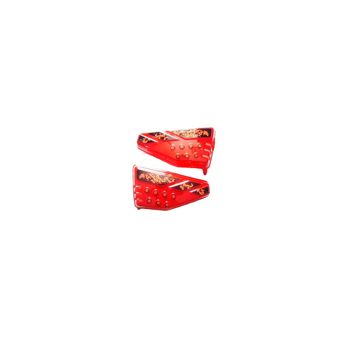 Sevenkardeşler Yan Kapak 125 Cg Serisi Kırmızı (Tk) Modifiye