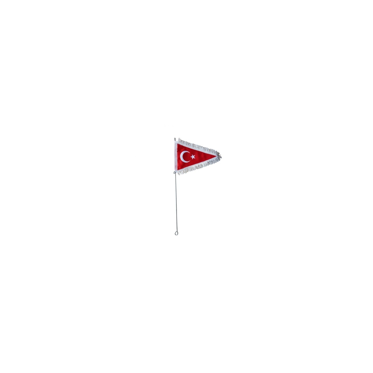 Sevenkardeşler Bisiklet Bayrak Direği (Türk Bayrağı) Üçgen 2.Kalite