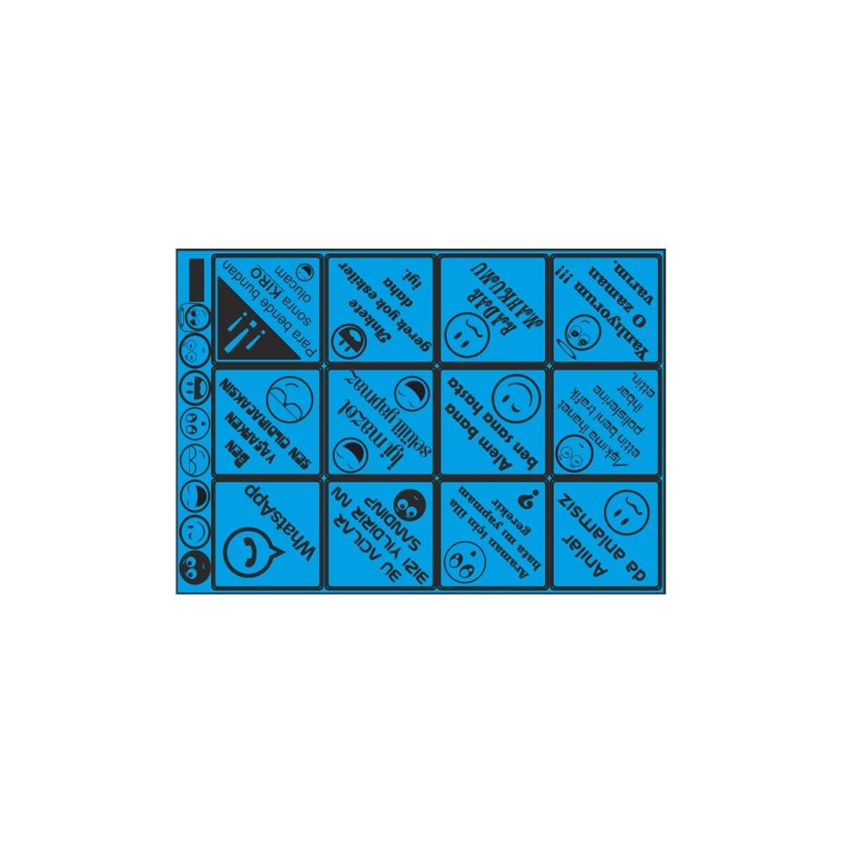 Sevenkardeşler A5 Sticker 041 Tek Paket Çoklu Sticker