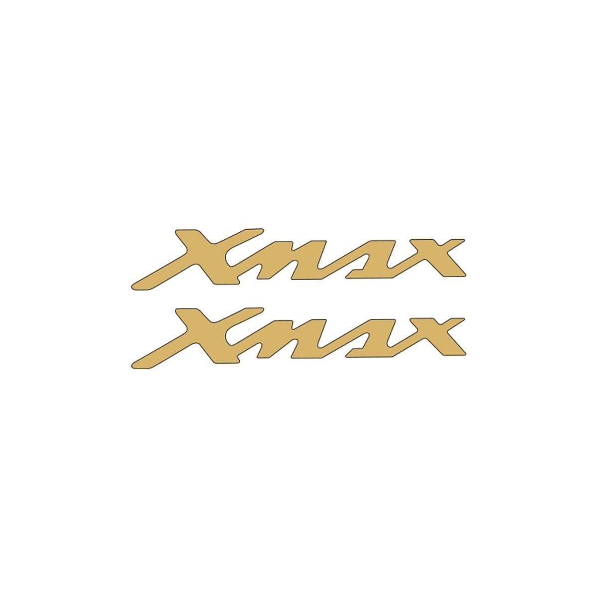 Yamaha Yamaha Xmax Uyumlu Damla Yazı Gold 22X4 Cm Sticker