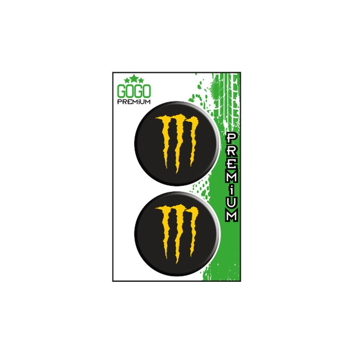 Sevenkardeşler Monster 1 (5X5 Cm) İkili Damla Etiket
