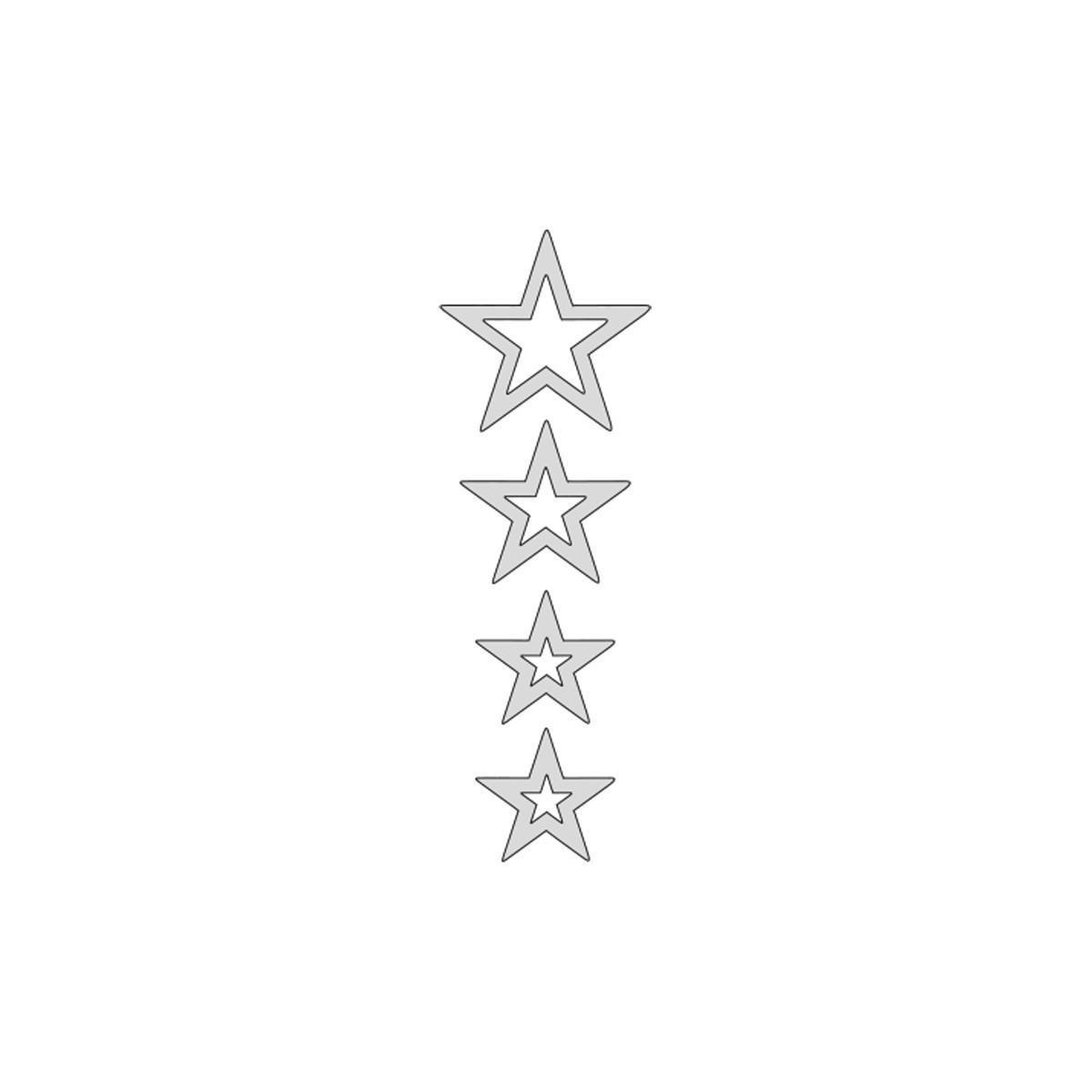 Sevenkardeşler Cg Nikel Yıldızlı Çamurluk Üst Sticker