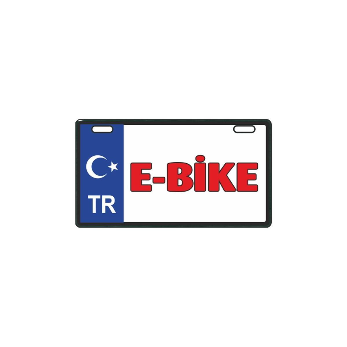 Sevenkardeşler Mavi E-Bike E-Bike Plakalık