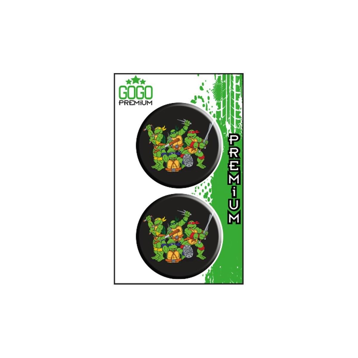 Sevenkardeşler Ninja Kaplumbağa (5X5 Cm) İkili Damla Etiket