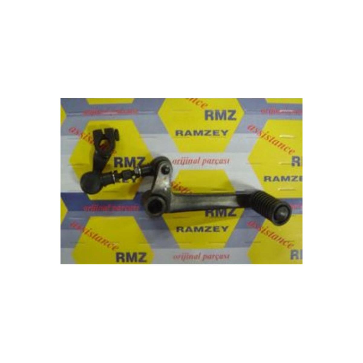 Ramzey 125-10V Çift Silindir Vites Pedalı Komple Basamaklı