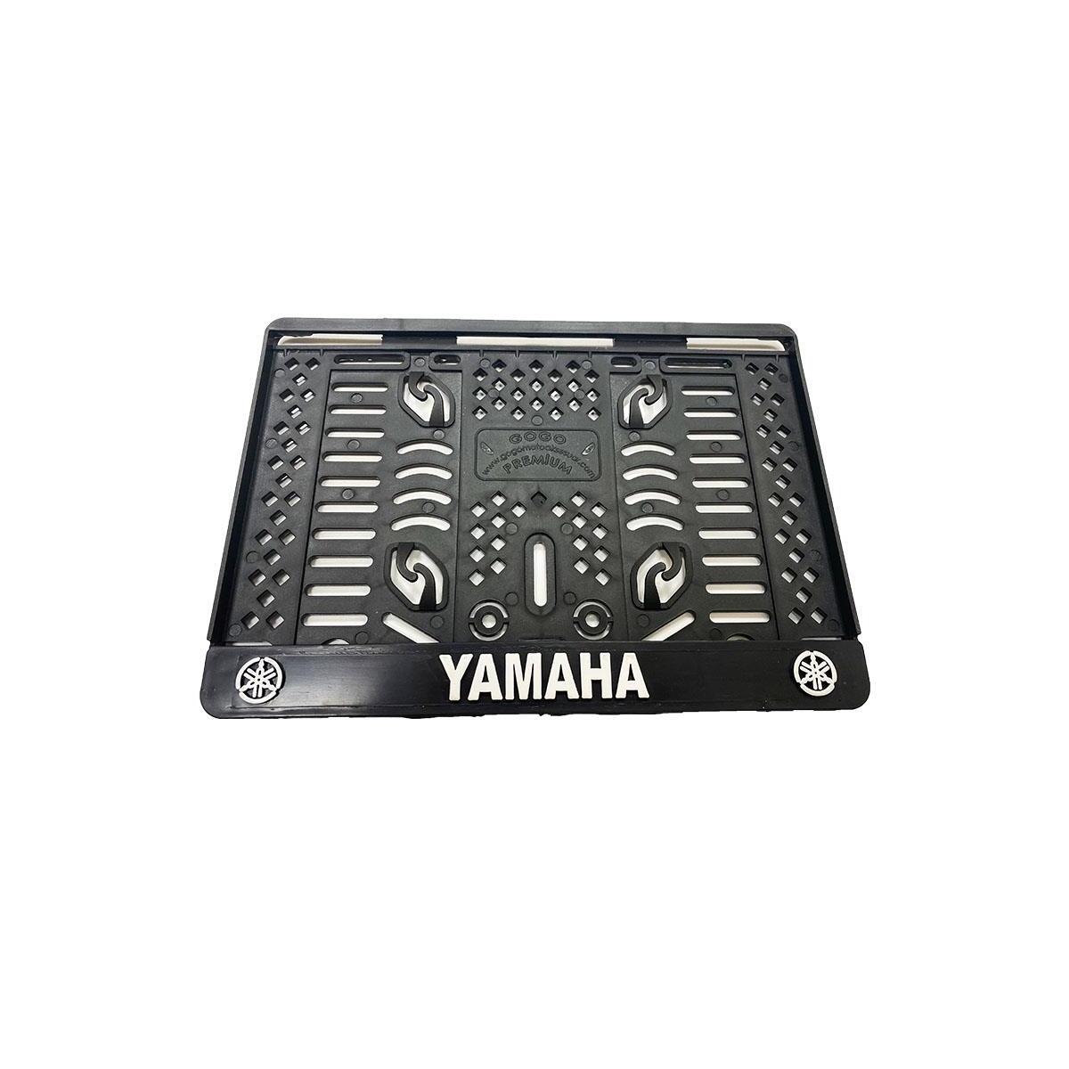 Sevenkardeşler Yamaha Beyaz Çıtçıt Plastik (15X24 Cm) Kırılmaz Plakalık