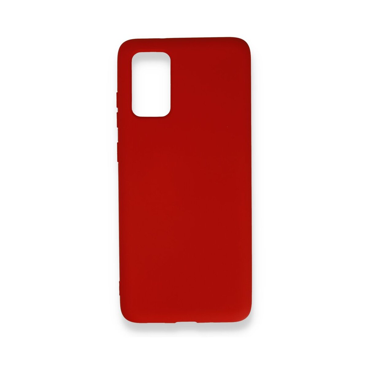 Samsung Galaxy S20 Plus Kılıf Nano İçi Kadife  Silikon - Kırmızı