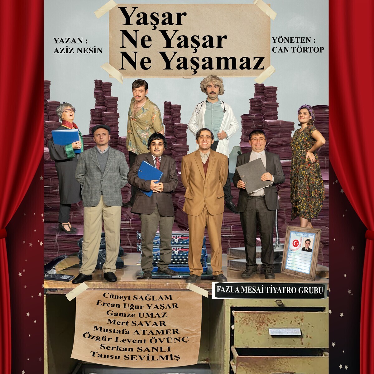 Aziz Nesin'in Büyük Eseri 'Yaşar Ne Yaşar Ne Yaşamaz' Tiyatro Oyunu Bileti