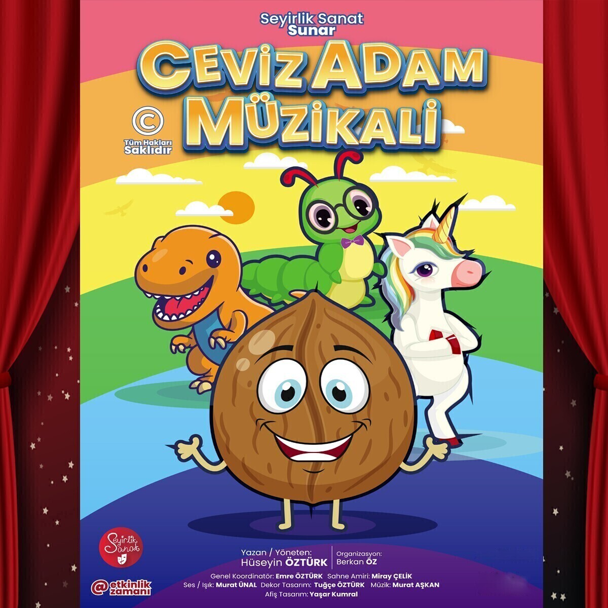 'Ceviz Adam Müzikali' Çocuk Tiyatro Oyunu Bileti