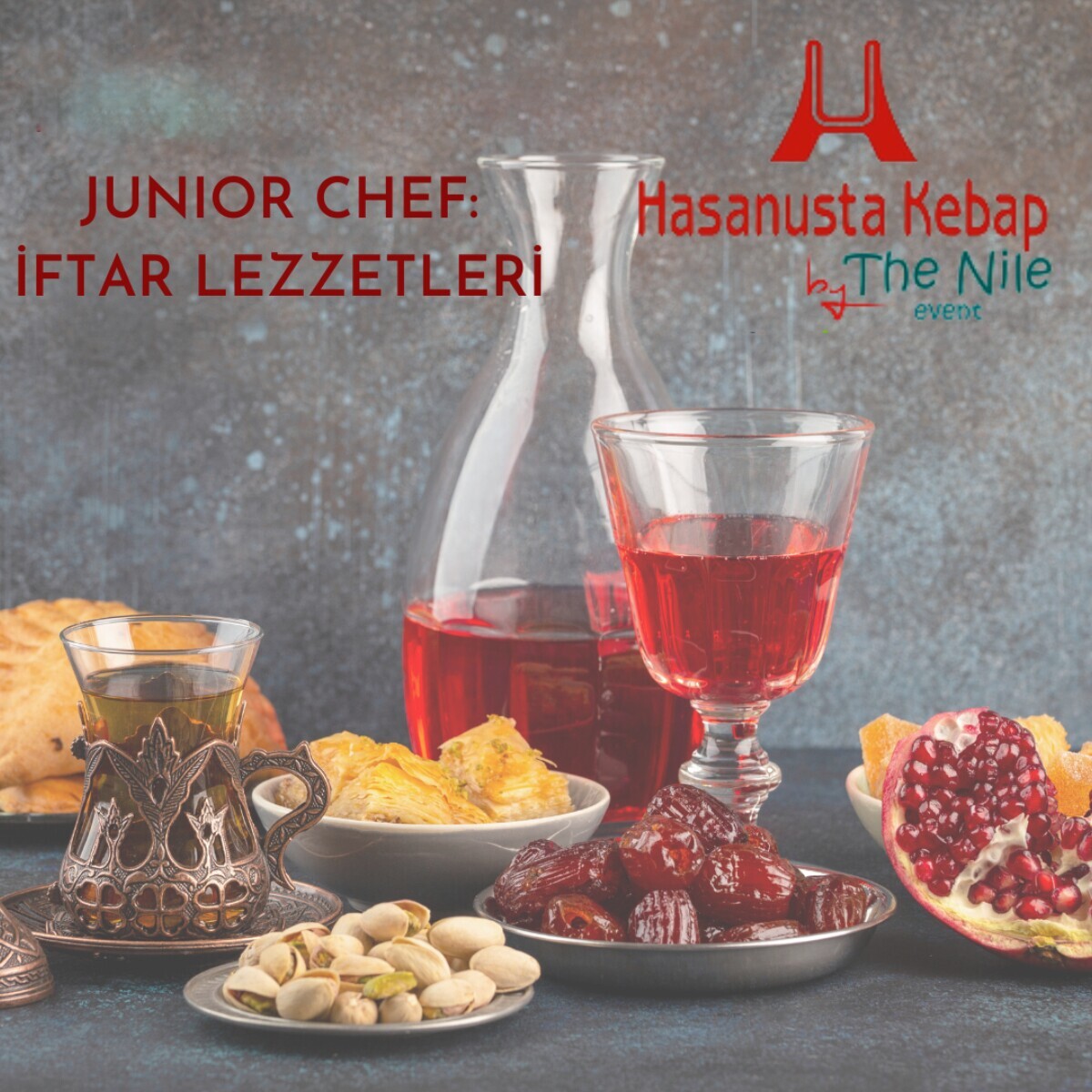 27 Mart Pazar 5-12 Yaş Grubu Junior Chef: İftar Lezzetleri Atölyesi
