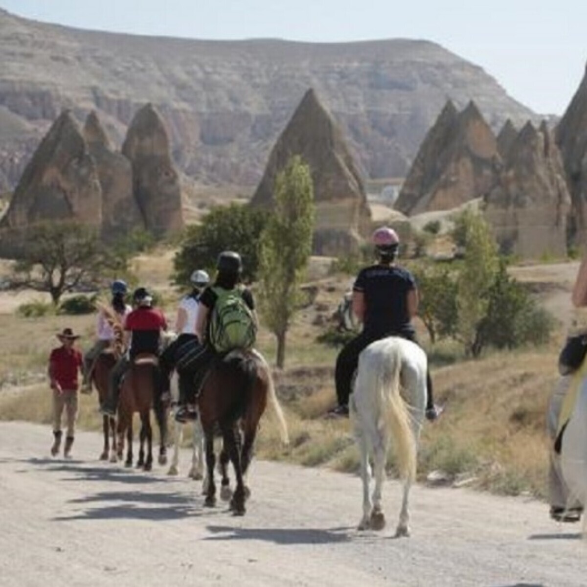 Kapadokya'da 1 Saat At İle Vadi Turu