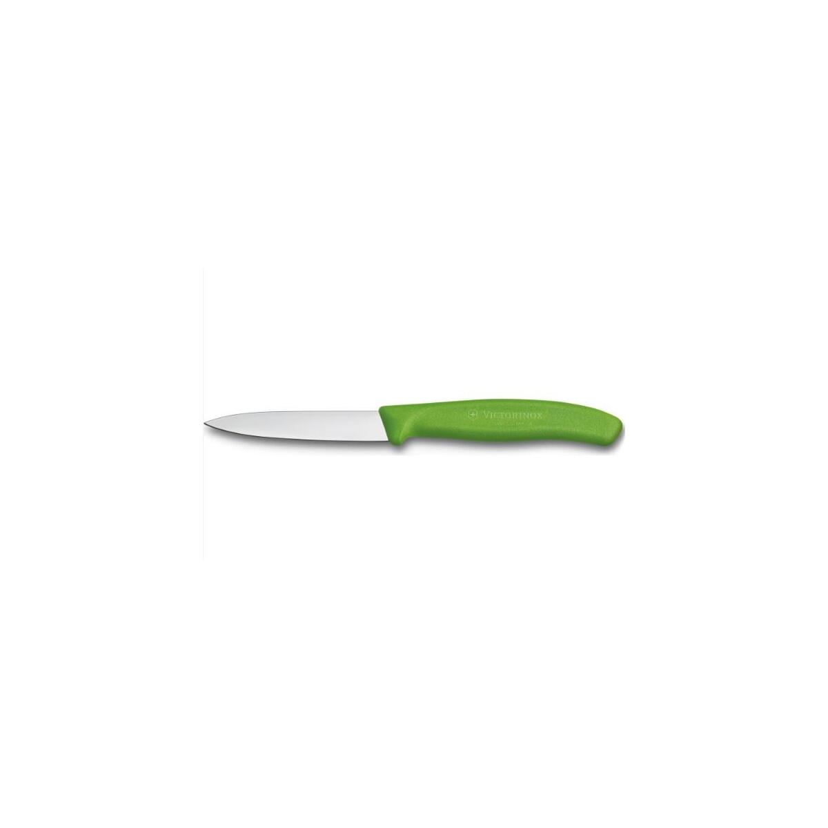 Victorinox Soyma Bıçağı 8Cm Sivri Ağızlı Yeşil