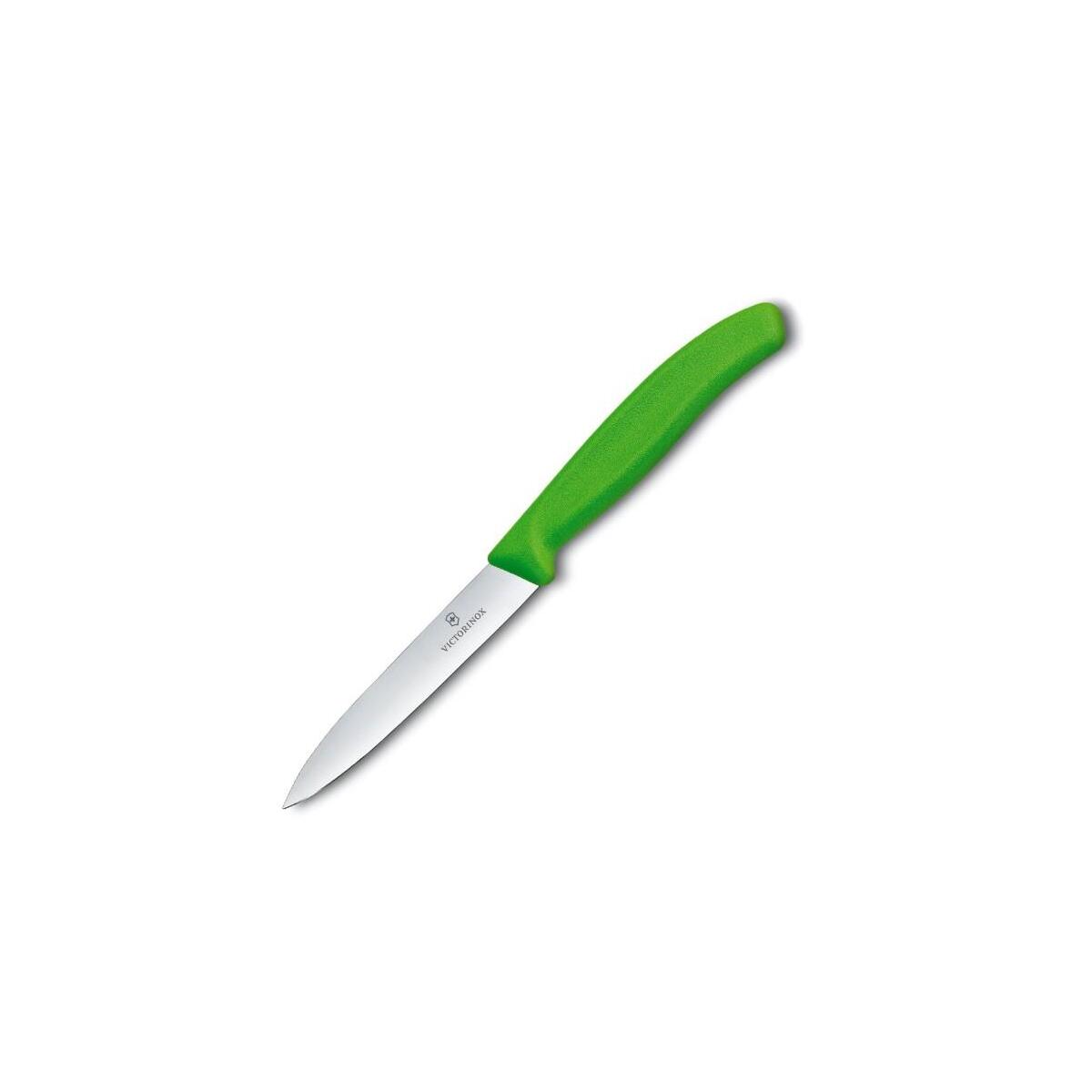Victorinox Soyma Bıçağı 10Cm Sivri Ağızlı Yeşil
