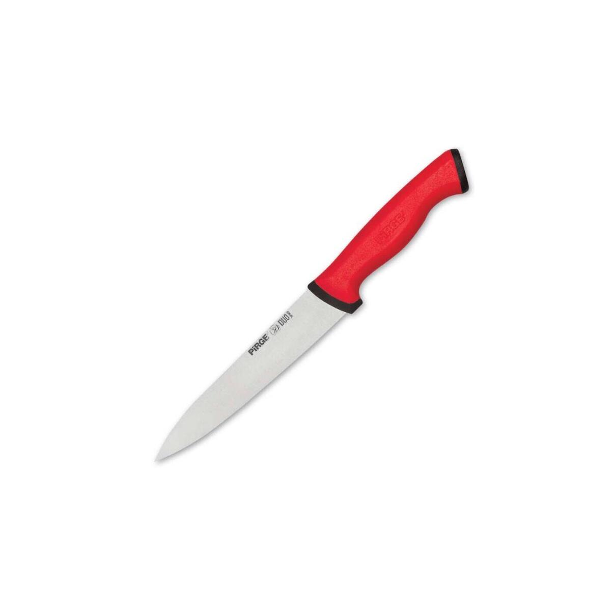 Pirge Kasap Dilimleme Bıçağı Duo 34311 16Cm Kırmızı