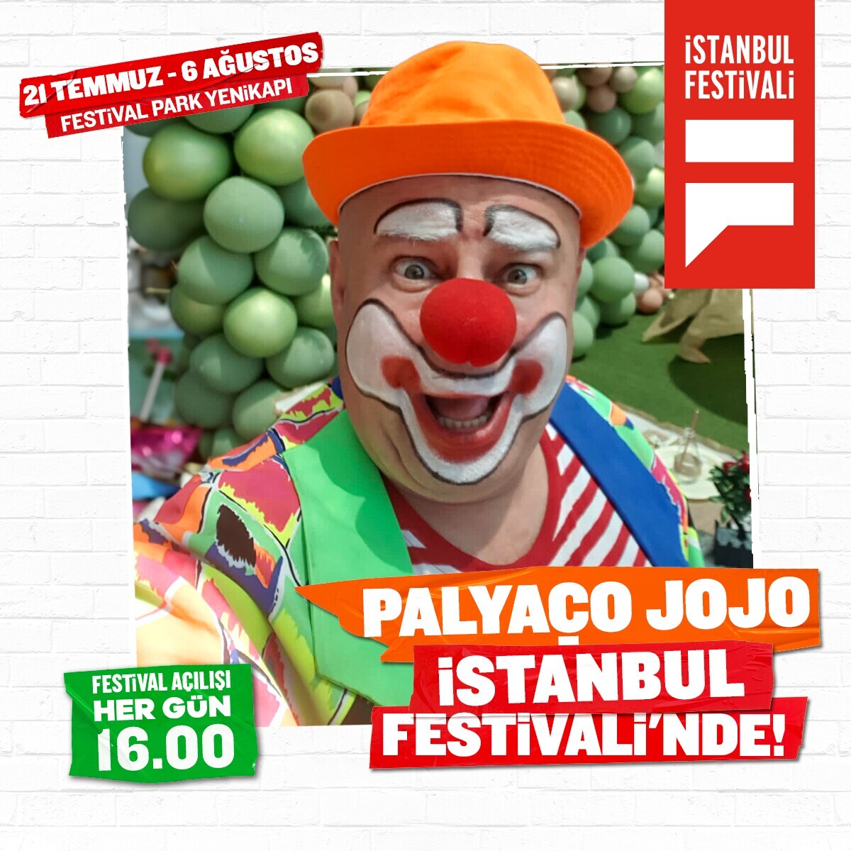 26 Temmuz Çarşamba Buray Konseri ve Onlarca Aktivite Dahil İstanbul Festivali Giriş Bileti