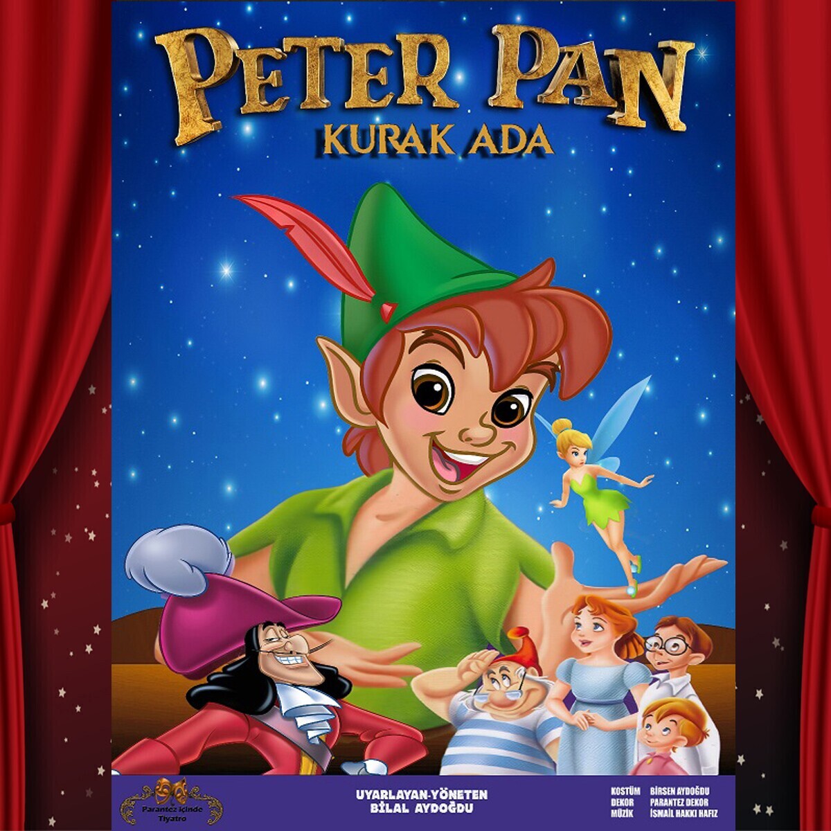 'Peter Pan: Kurak Ada' Çocuk Tiyatro Bileti