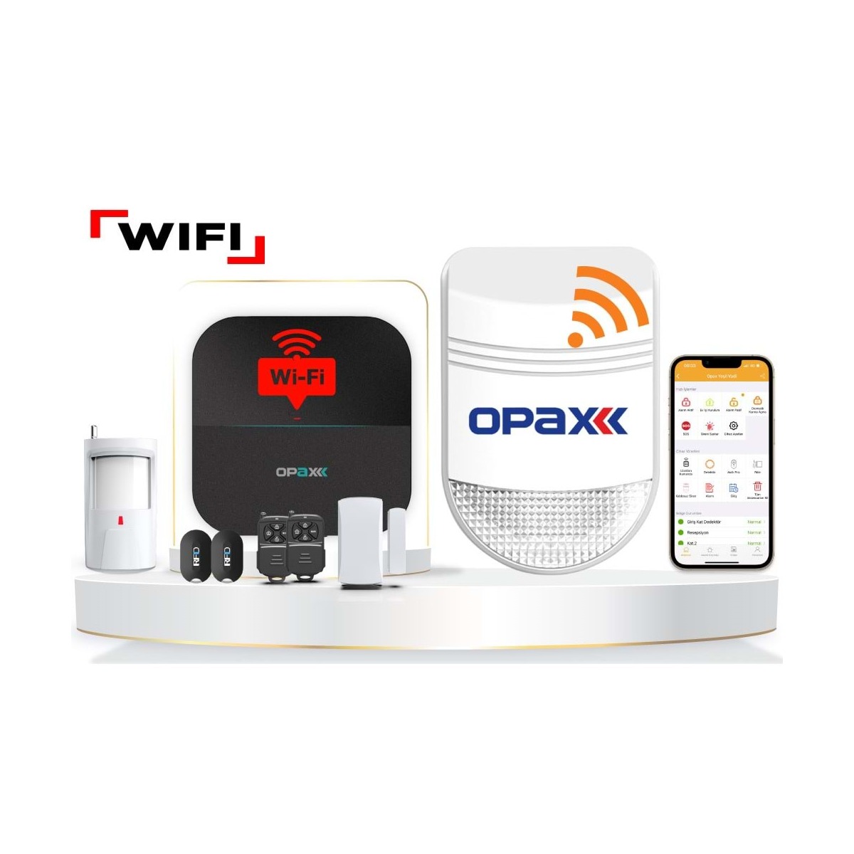 Opax W20 Wifi Alarm