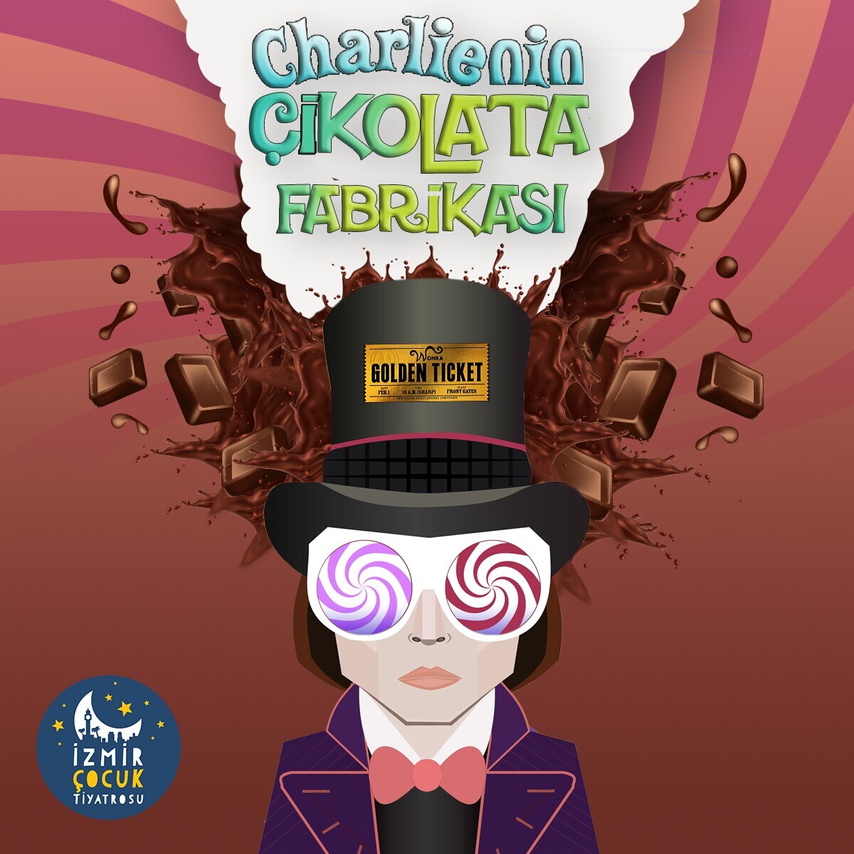 'Charlie'nin Çikolata Fabrikası' Çocuk Tiyatro Bileti