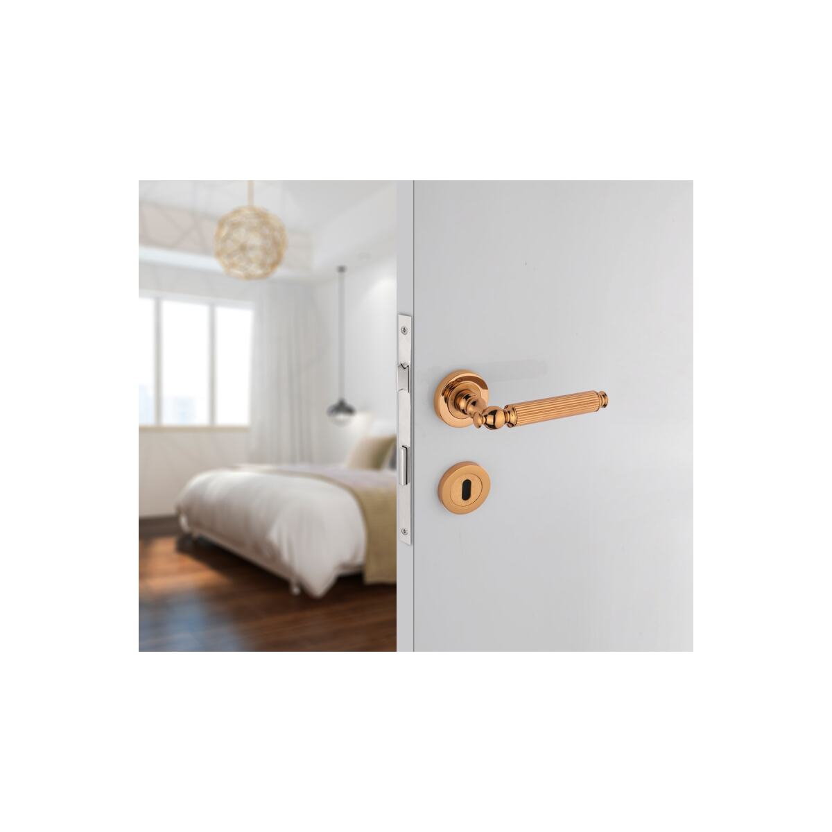 Hanedan Albirifin Oda Kapı Kolu Rustik Kapı Kolu Özel Tasarım Kolu Oda Kapı Kolu 1 Takım