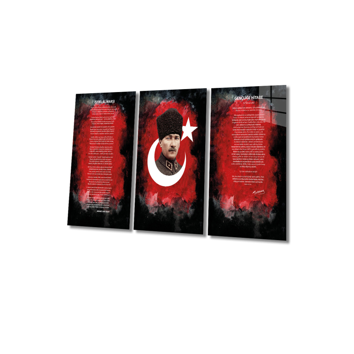 Atatürk - İstiklal Marşı - Gençliğe Hitabe (Toplam3 Parça)