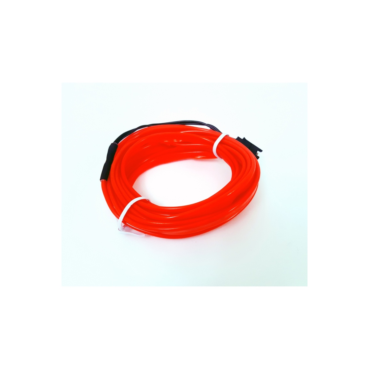 Torpido Gögüs Şerit - Işıksız İp Neon - Fitilli İp Şerit 2X3Metre Kırmızı