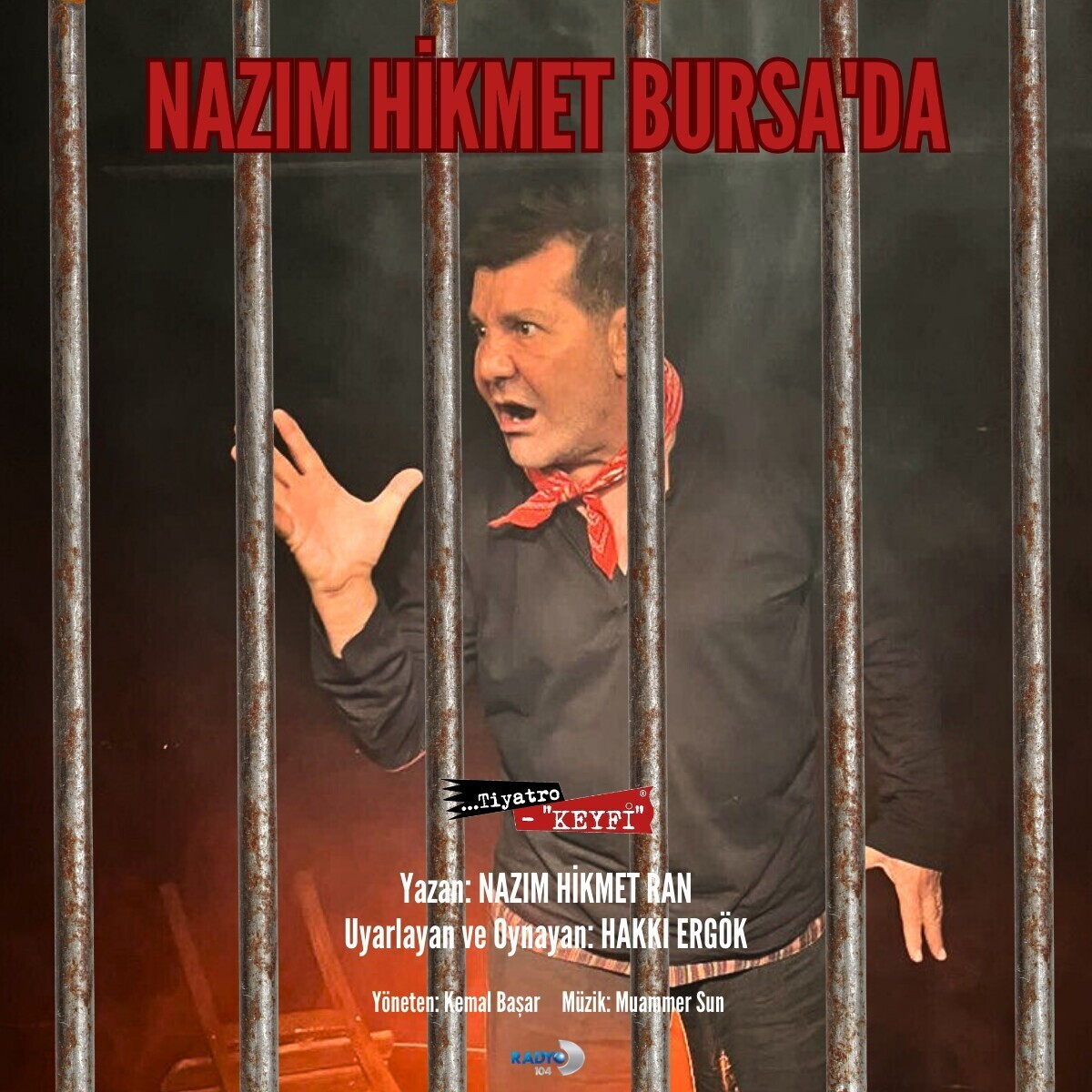 'Nazım Hikmet Bursa’da' Tiyatro Oyunu Bileti