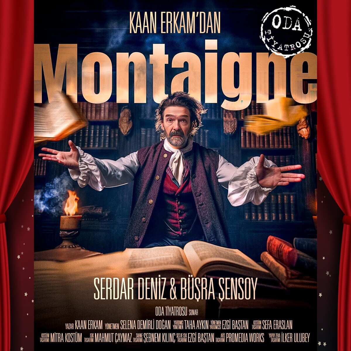 'Montaigne' Tiyatro Oyunu Bileti