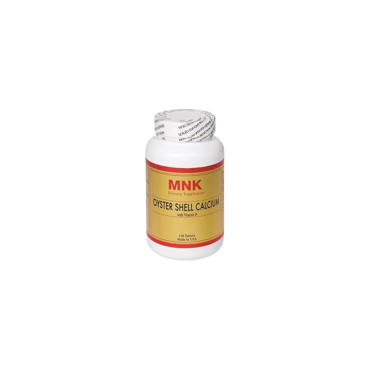 Mnk Oyster Shell Calcium Vitamin Vitamin D 120 Tablet