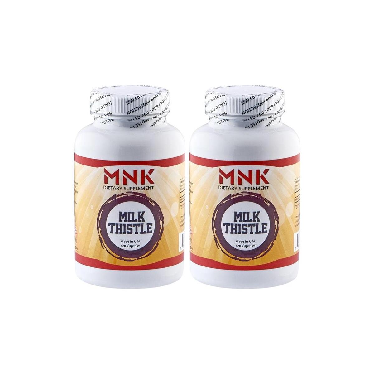 Mnk Milk Thistle 350 Mg Deve Dikeni 2X120 Kapsül