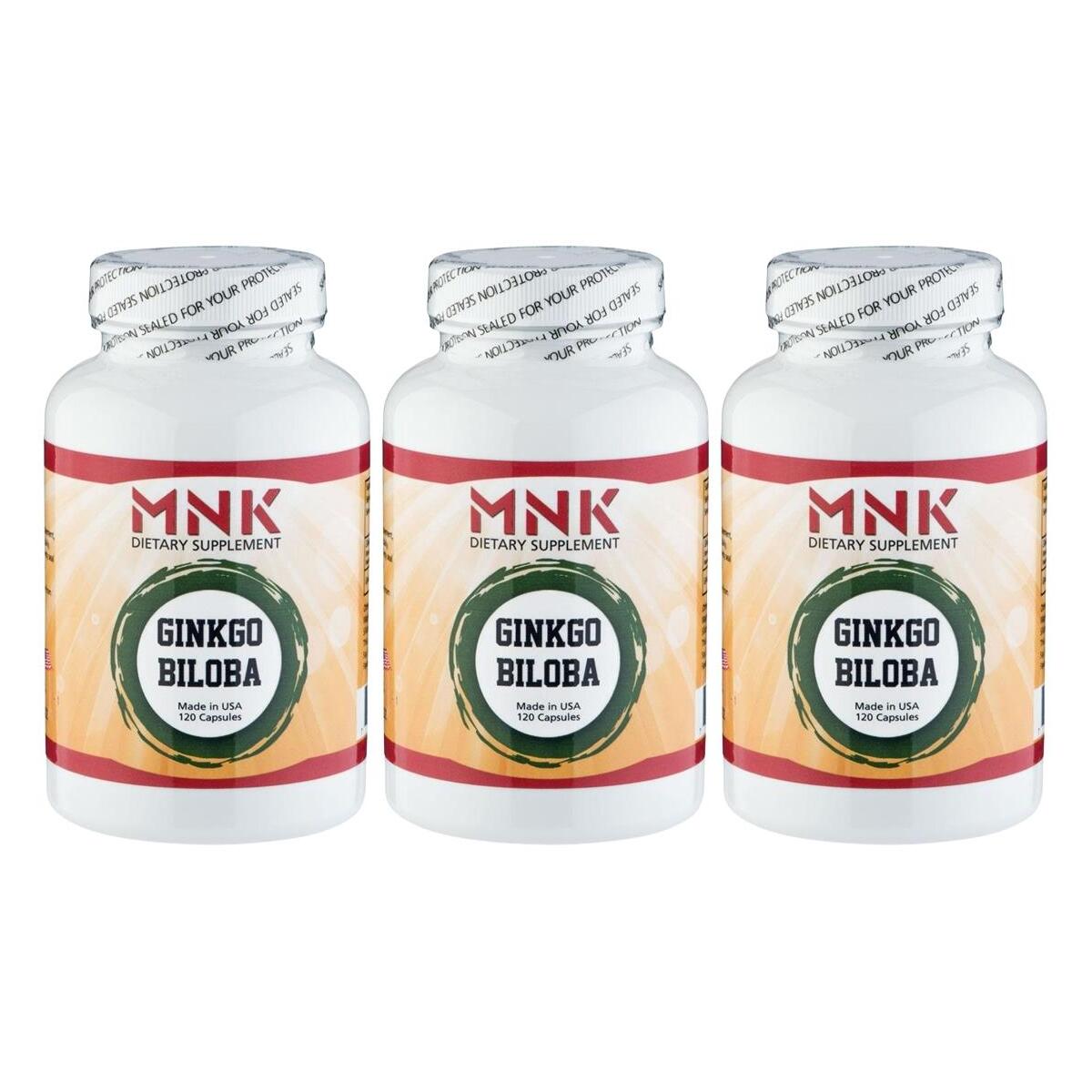 Mnk Ginkgo Yaprağı 3X120 Kapsül Ginkgo Biloba Extract