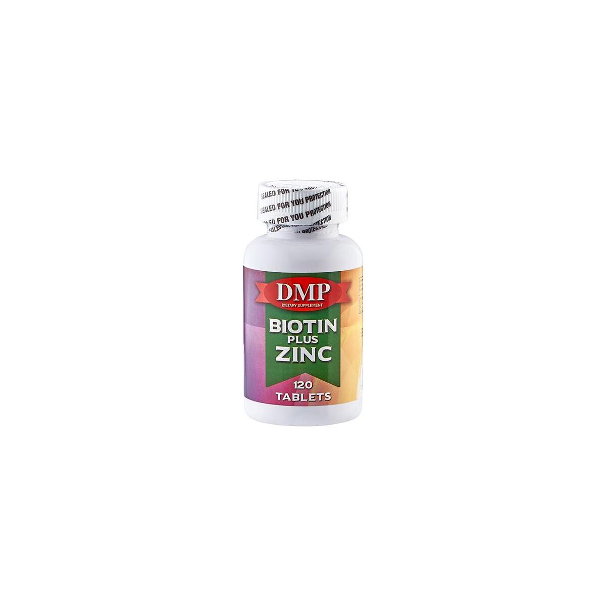 Dmp Biotin Plus Zinc 120 Tablet