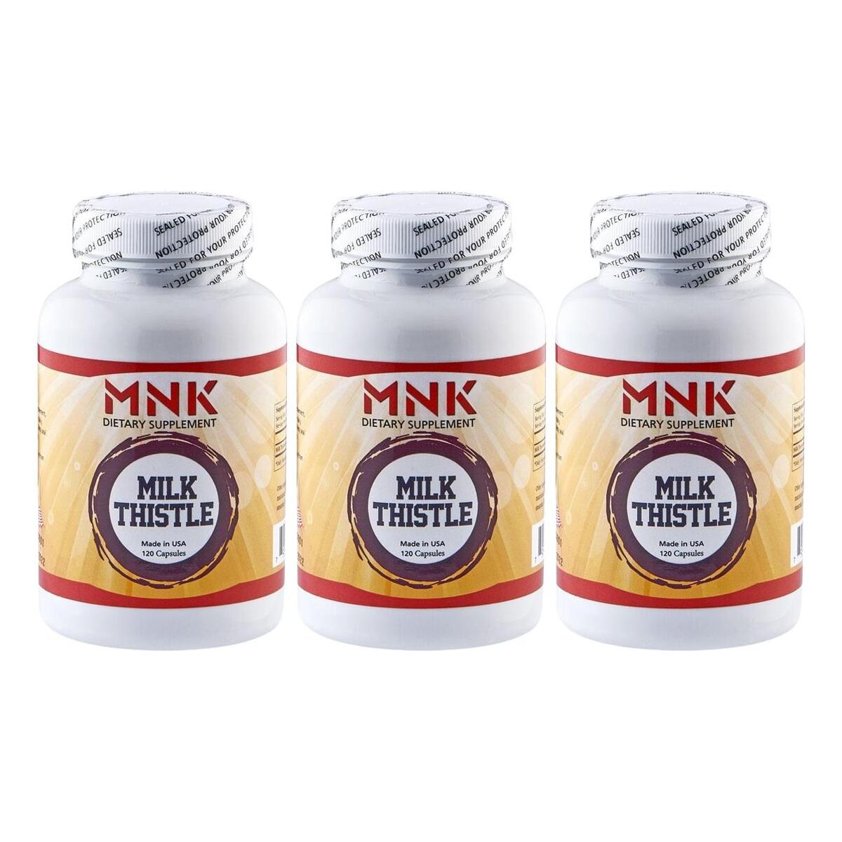 Mnk Deve Dikeni 350 Mg Milk Thistle 3X120 Kapsül