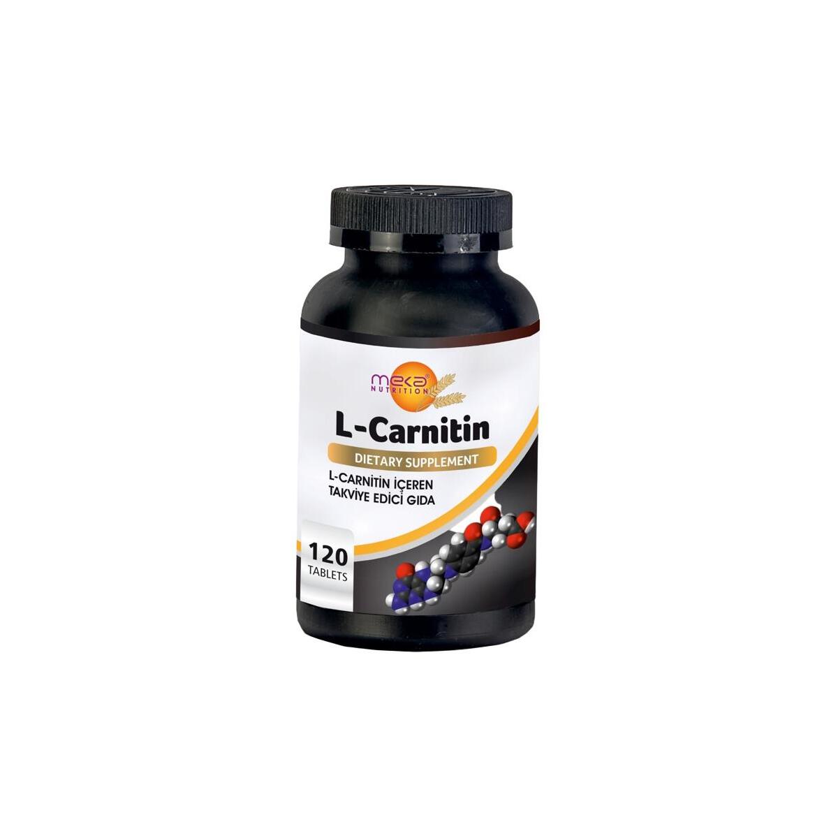 Meka Nutrition L-Carnitine 1000 Mg 120 Tablet L-Karnitin