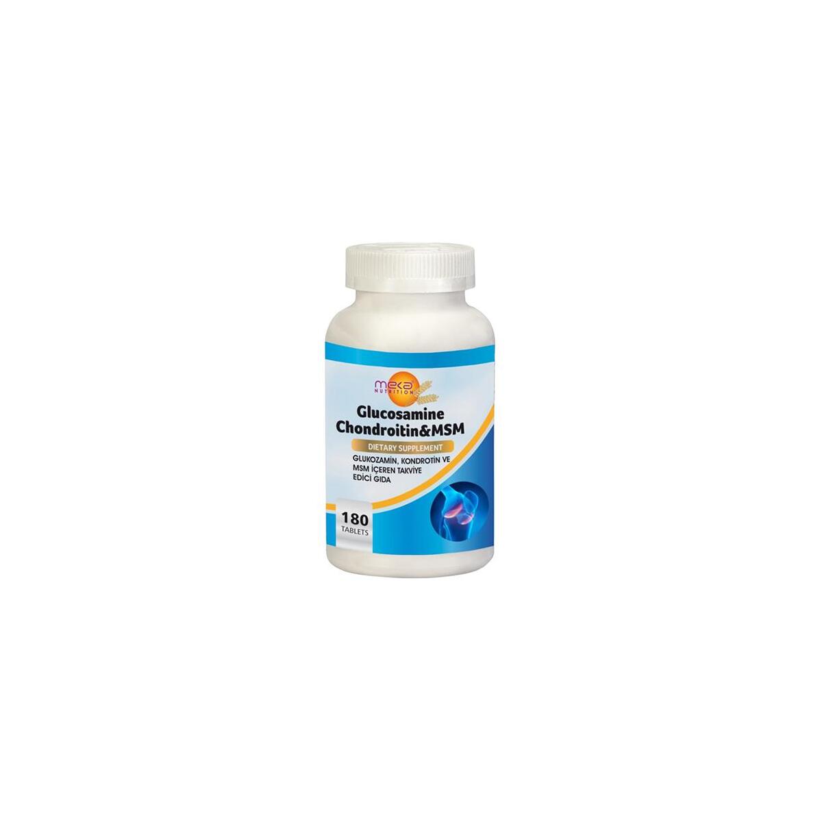 Meka Nutrition Glukozamin Kondroitin Msm 180 Tablet