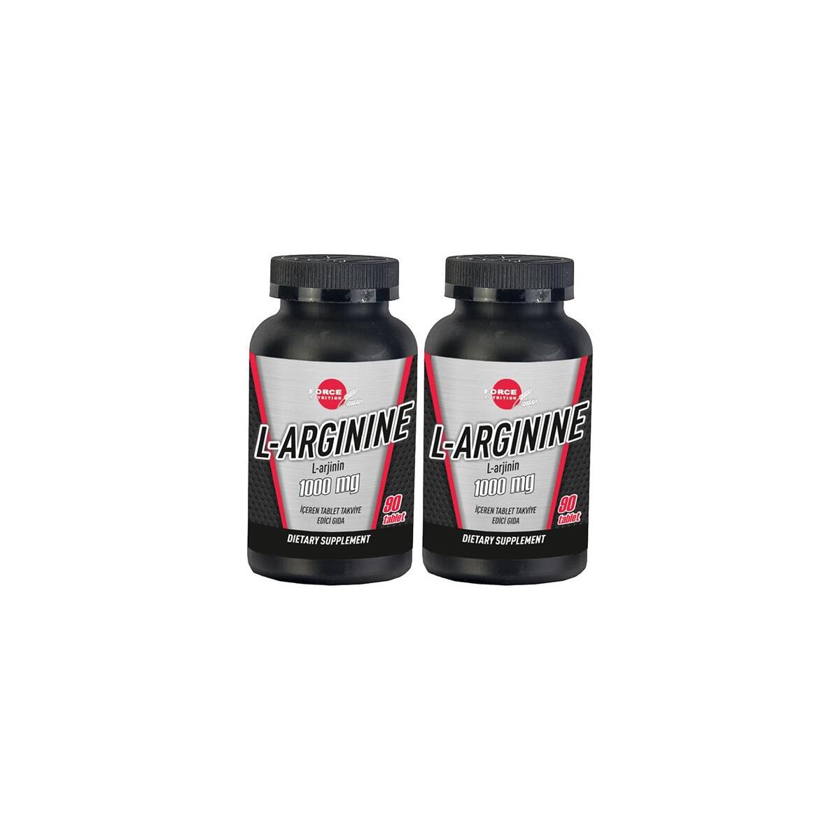 Force Nutrition L-Arginine 1000 Mg Arjinin 2X90 Tablet