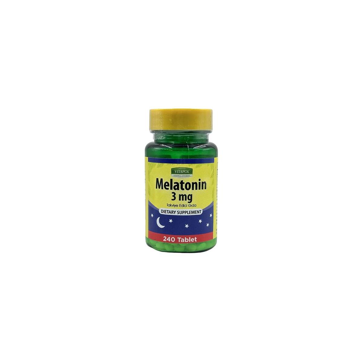 Vitapol Melatonin 3 Mg 240 Tablet