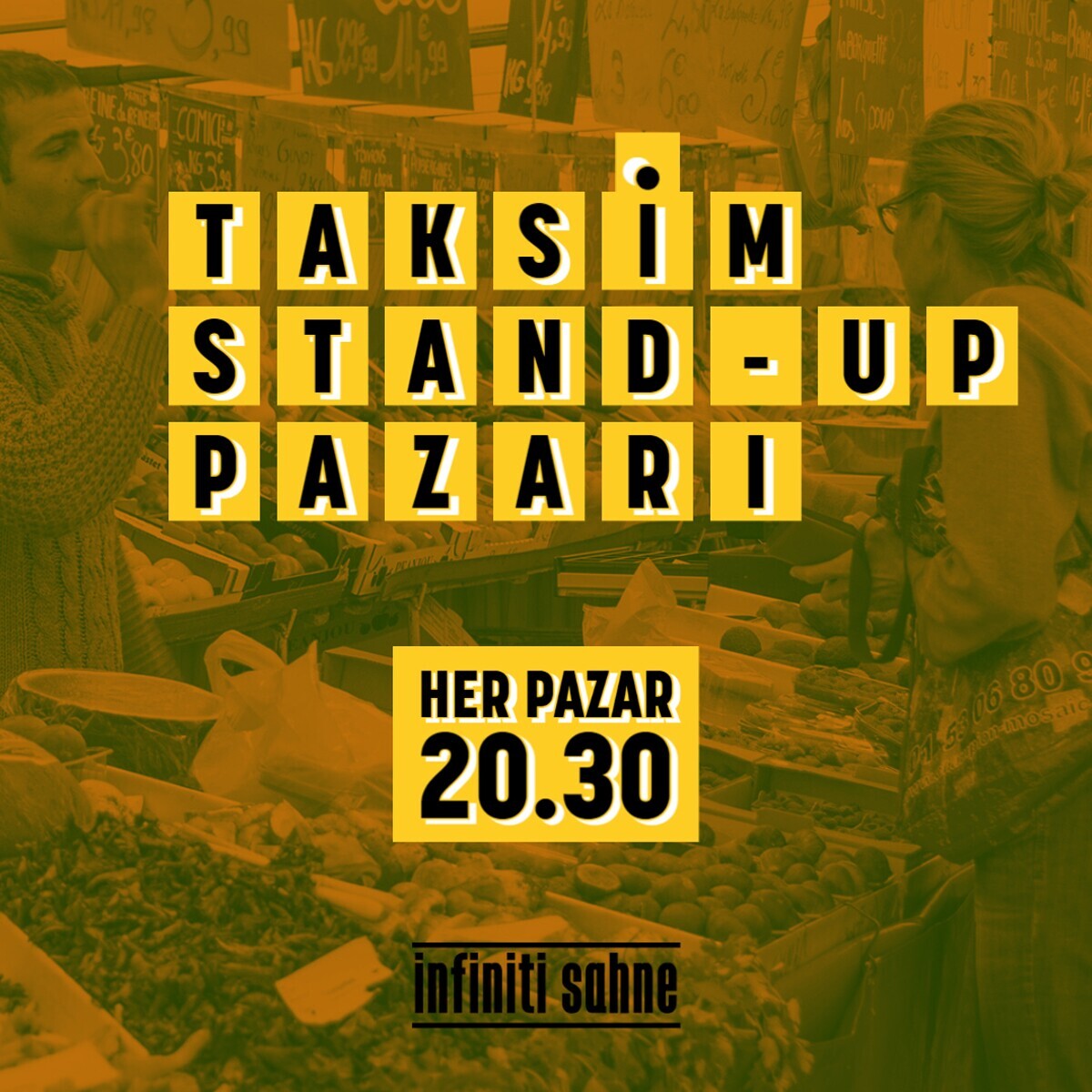 Taksim Stand Up Pazarı Gösteri Bileti