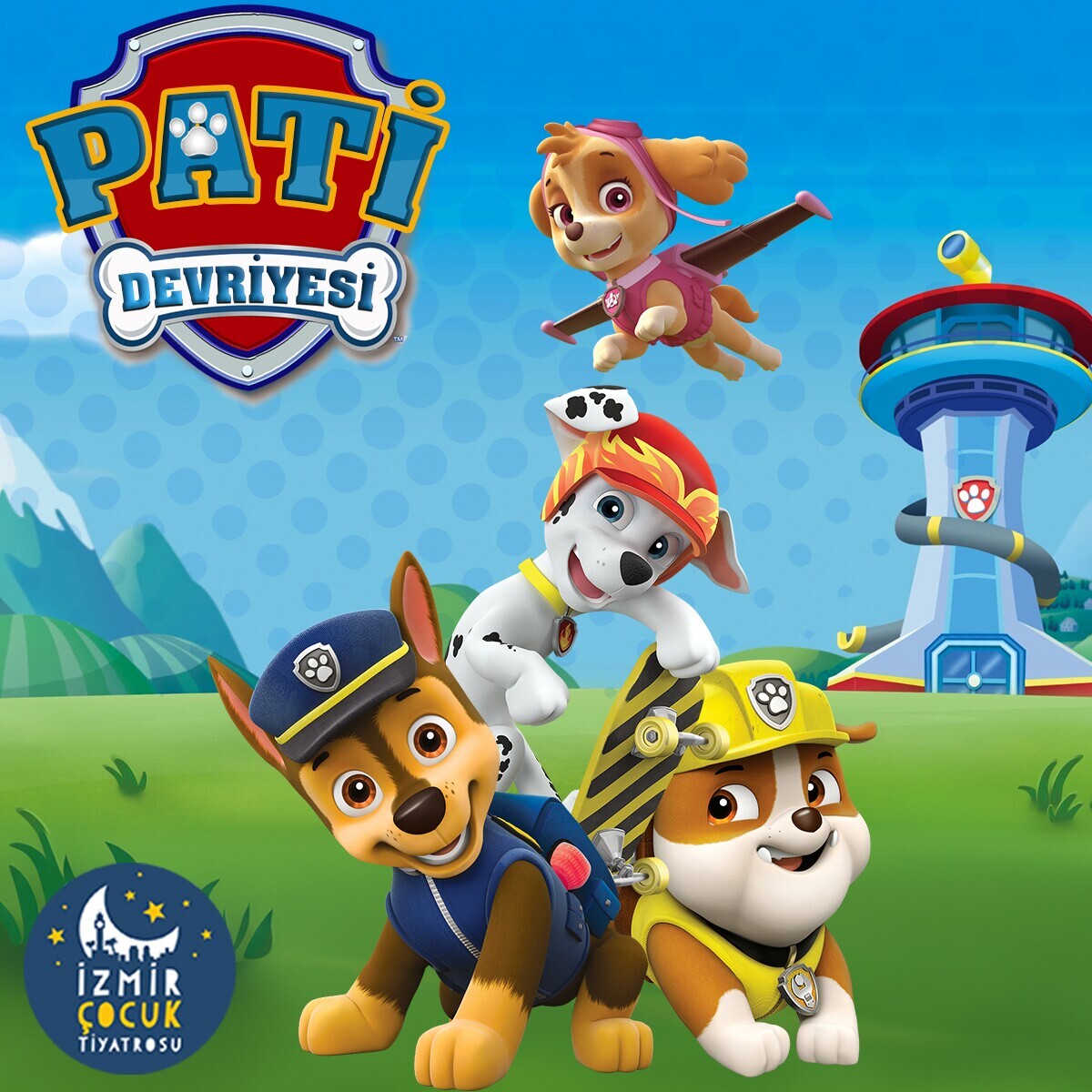 'Paw Patrol - Pati Devriyesi' Çocuk Tiyatro Bileti