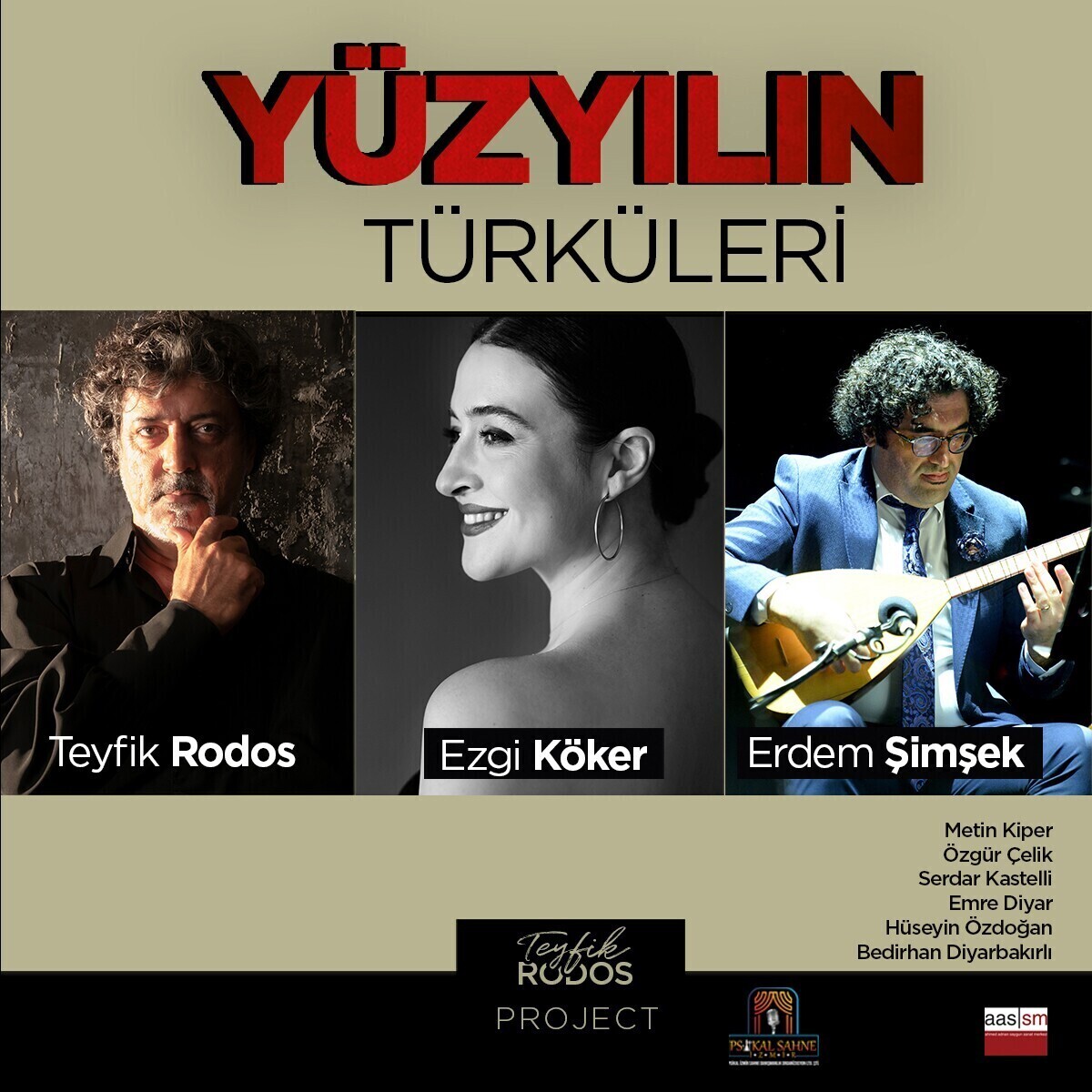 1 Şubat Yüzyılın Türküleri Adnan Saygun Sanat Merkezi Konser Bileti